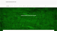 Desktop Screenshot of hasanmahmud.com